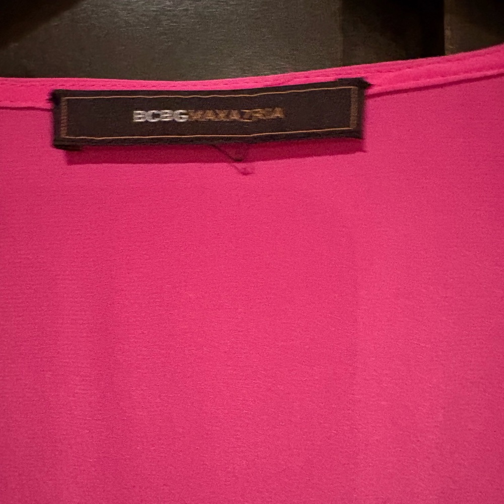 Pink Ruffled Women's Top - Picture 3 of 3
